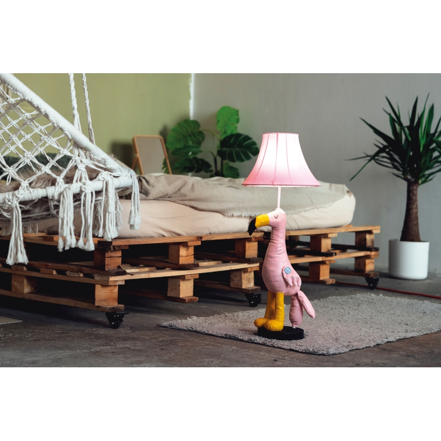 Happy Lamps - Светодиодный детский торшер MINGO LED/5,4W/230V фламинго