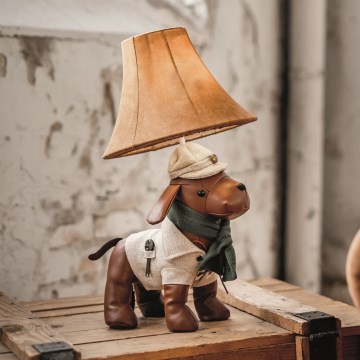 Happy Lamps - Світлодіодна дитяча настільна лампа SPIKE LED/5,4W/230V мисливський собака