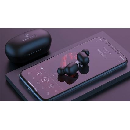 Haylou - Водонепроницаемые беспроводные наушники GT1 Pro Bluetooth черные