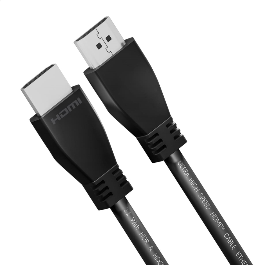 HDMI кабель з Ethernet 2.1 8K 5м чорний
