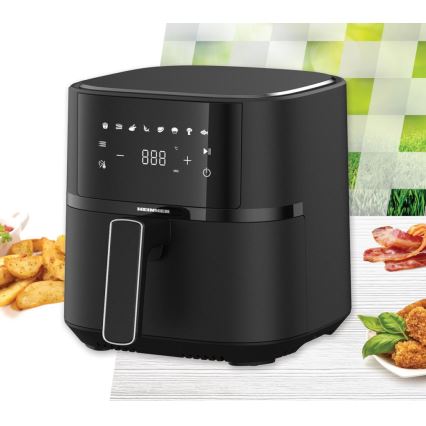 Heinner HAF-B4BK1500 - Аэрогриль 4 л 1500 Вт/230 В черный