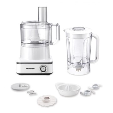 Heinner HFP-K1000WP - Кухонный комбайн 1000 Вт/230 В, белый