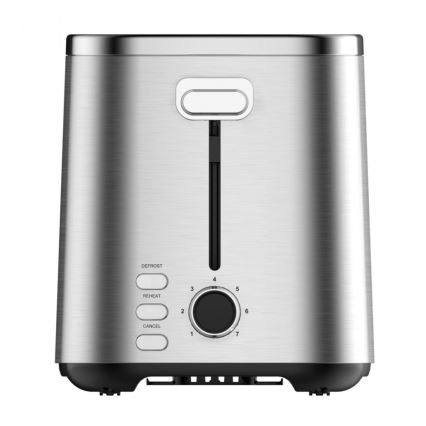 Heinner HTP-800SS - тостер на 2 ломтика 800 Вт/230 В, из нержавеющей стали