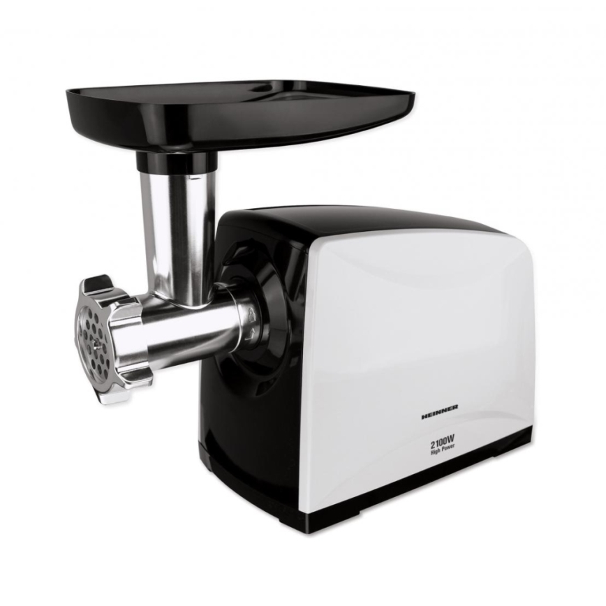 Heinner MG-2100BKWH - Мясорубка 2100W/230V черный/белый