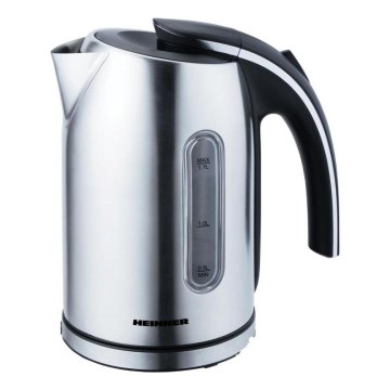 Heinner PF-70 - Быстрый электрический чайник 1,7 л 2200 Вт/230 В матовый хром