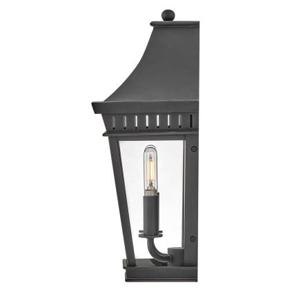 Hinkley - Уличный настенный светильник CHAPEL HILL 2xE14/40W/230V IP44 черный
