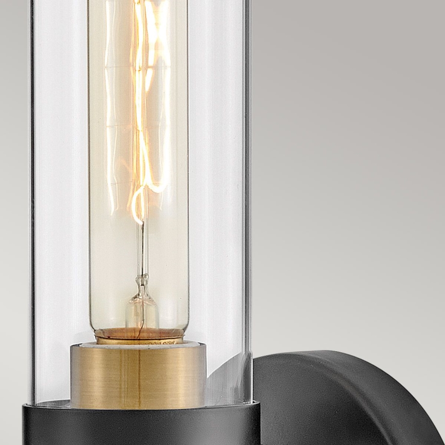 Hinkley - Настенный светильник для ванной комнаты ELLISON 1xE27/40W/230V IP44 золотистый