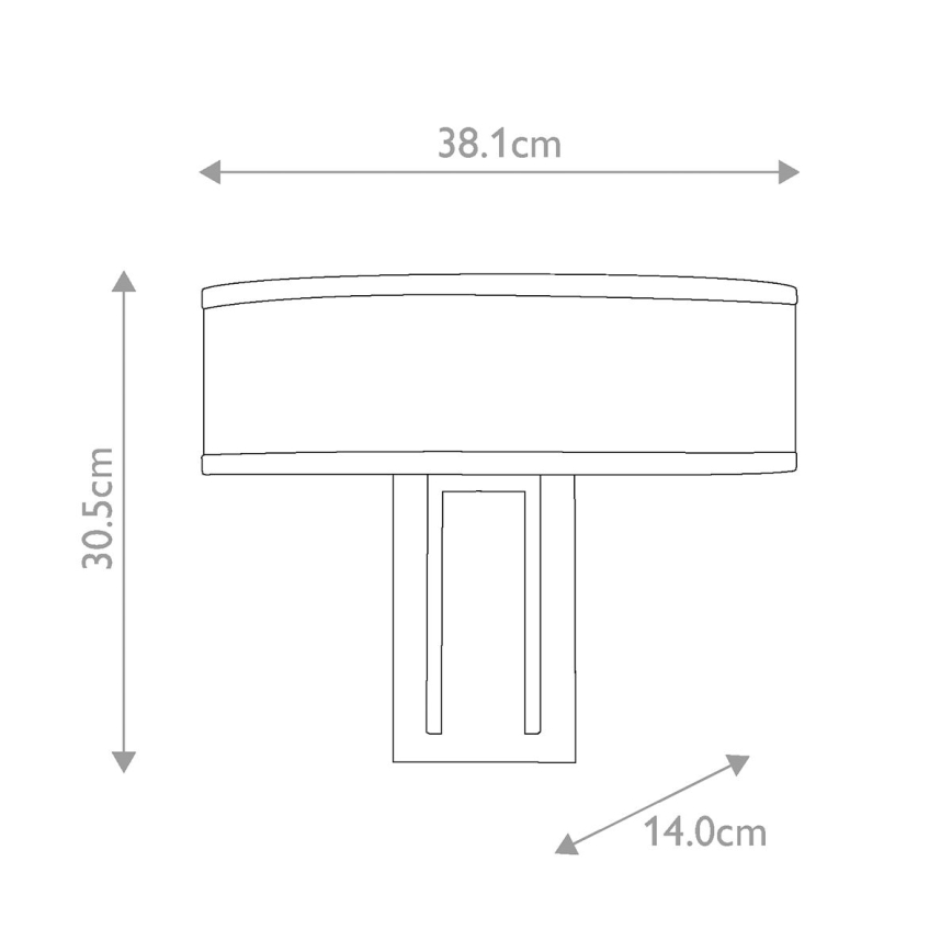 Hinkley - Настенный светильник HAMPTON 2xE14/40W/230V золотой