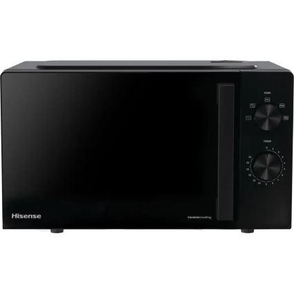 HISENSE H20MOBP1H - Мікрохвильова піч 700 Вт/230 В, 20 л, чорна