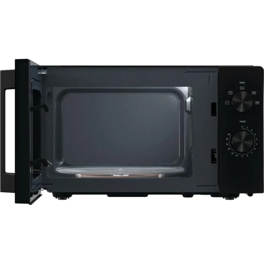 HISENSE H20MOBP1H - Мікрохвильова піч 700 Вт/230 В, 20 л, чорна