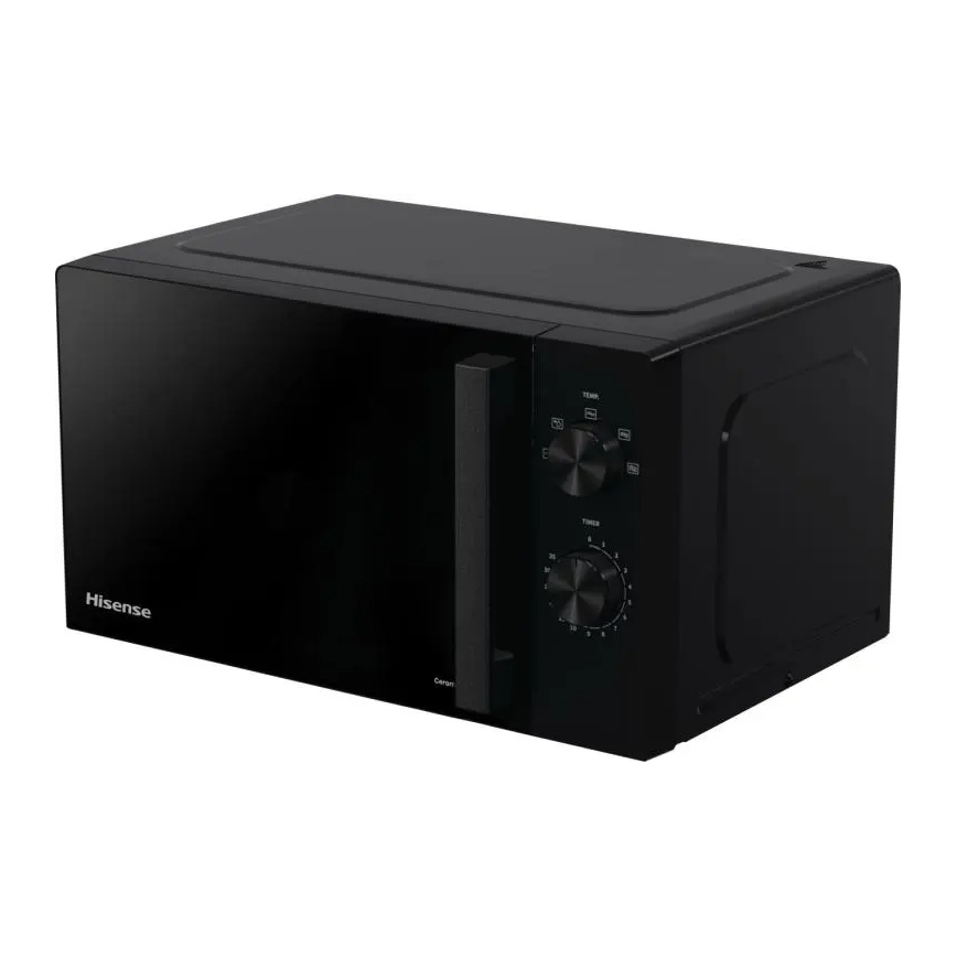 HISENSE H20MOBP1H - Мікрохвильова піч 700 Вт/230 В, 20 л, чорна
