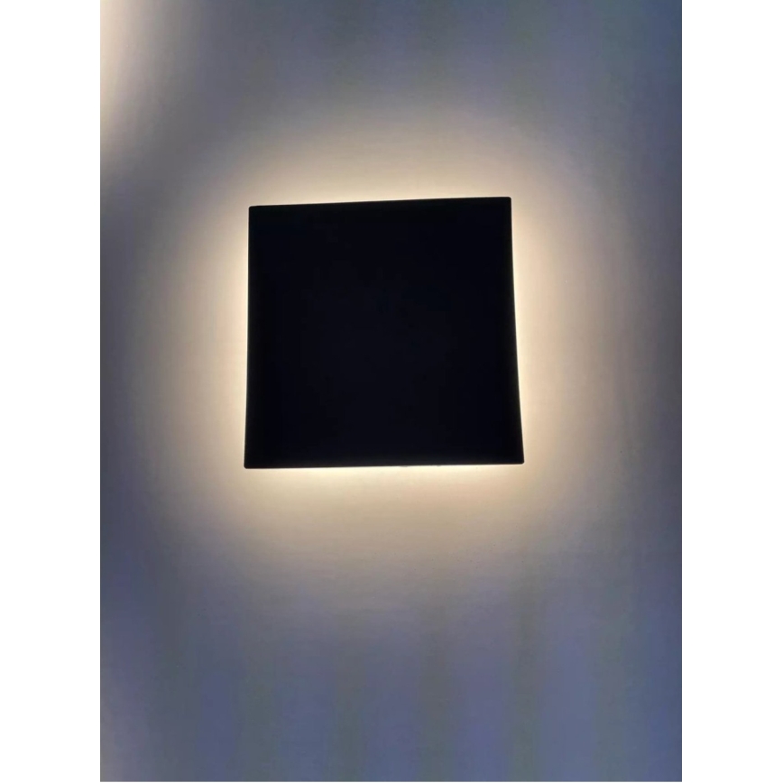 HÖFFTECH - LED уличный настенный светильник LED/10W/230V квадратный IP65