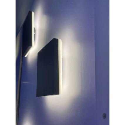 HÖFFTECH - LED уличный настенный светильник LED/10W/230V квадратный IP65