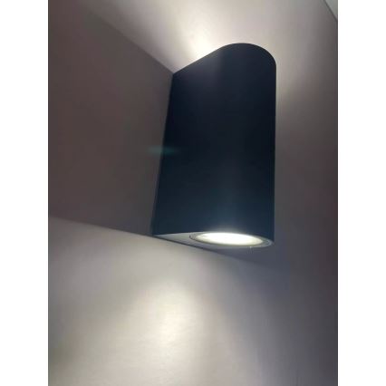 HÖFFTECH - наружный настенный светильник 2xGU10/35W/230V IP65
