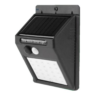 HÖFFTECH - сонячний настінний LED‑світильник із сенсором, 3,7V 1200 mAh, IP65