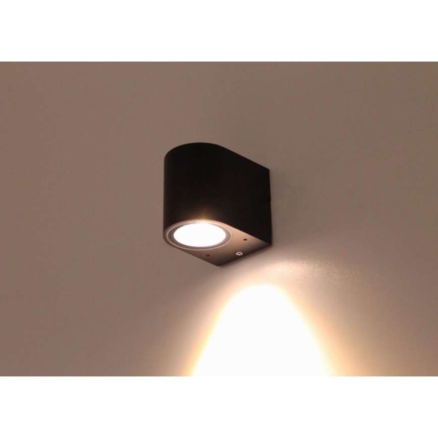 HÖFFTECH - Уличный настенный светильник 1xGU10/35W/230V IP65