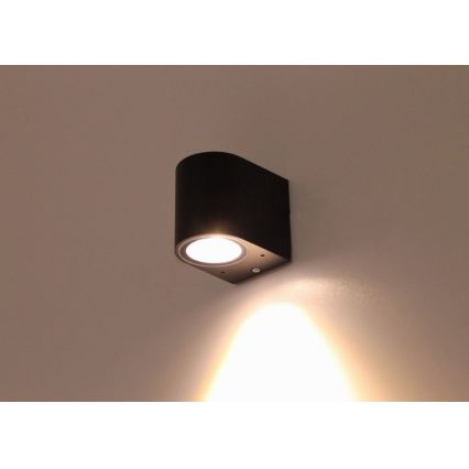 HÖFFTECH - Зовнішній настінний світильник 1xGU10/35W/230V IP65