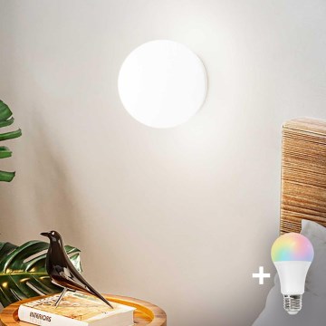 Ideal Lux 59815 - Диммируемый светодиодный настенный светильник RGBW MAPA 1xE27/12W/230V 2700-6500K
