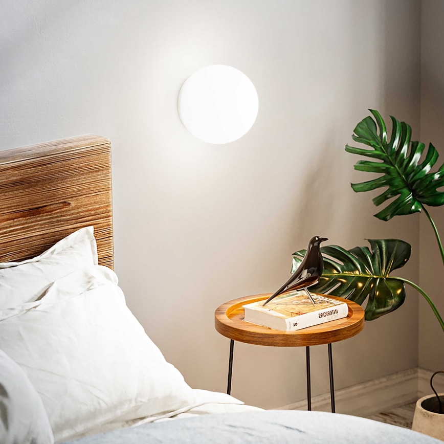 Ideal Lux 59815 - LED RGBW настінний світильник MAPA з регульованою яскравістю 1xE27/9W/230V 2700-6500K