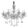 Ideal Lux - Хрустальная люстра на цепи COLOSSAL 8xE14/40W/230V диаметр 78 см блестящий хром