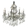 Ideal Lux - Хрустальная люстра на цепи GIOCONDA 8xE14/40W/230V диаметр 73 см серебристый