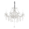 Ideal Lux - Хрустальная люстра на цепи NAPOLEON 8xE14/40W/230V диаметр 67 см хром