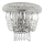Ideal Lux - Хрустальный настенный светильник DUBAI 2xE14/28W/230V блестящий хром