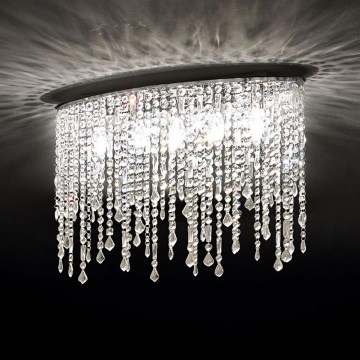 Ideal Lux - Хрустальный потолочный светильник 5xE14/40W/230V