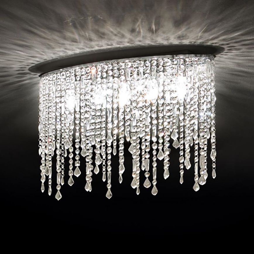 Ideal Lux - Хрустальный потолочный светильник 5xE14/40W/230V