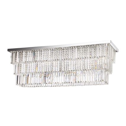 Ideal Lux - Хрустальный потолочный светильник MARTINEZ 8xE14/40W/230V