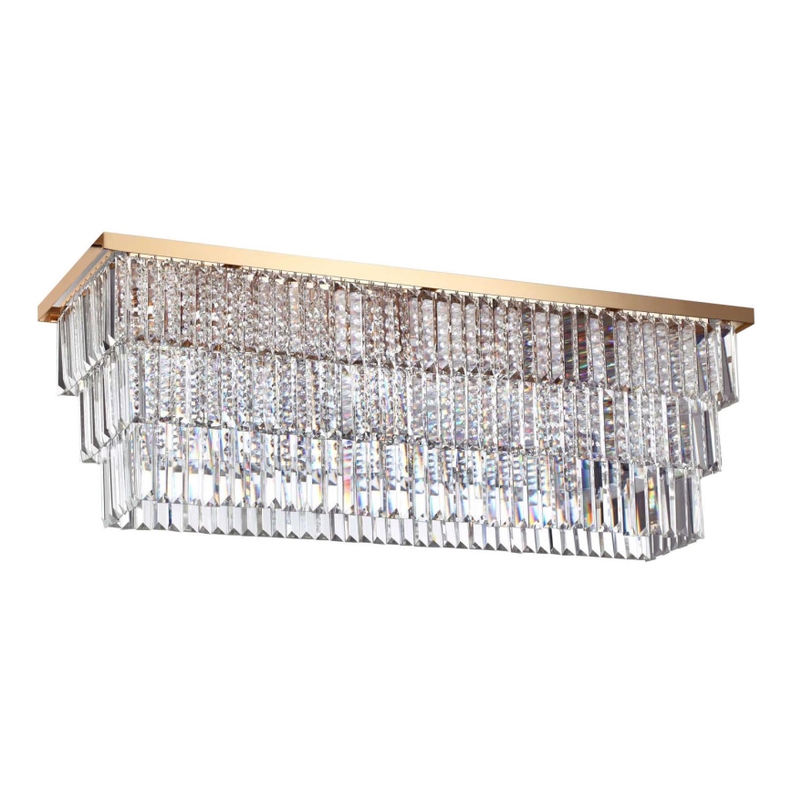 Ideal Lux - Хрустальный потолочный светильник MARTINEZ 8xE14/40W/230V