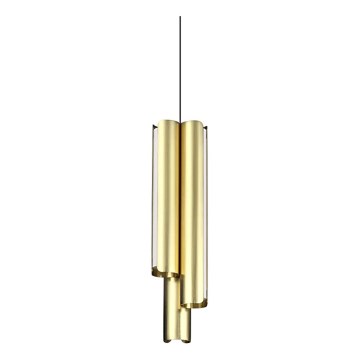 Ideal Lux - диммируемая LED-люстра на тросе DORICA 3xLED/9W/230V CRI 90 диам. 9,5 cm латунь