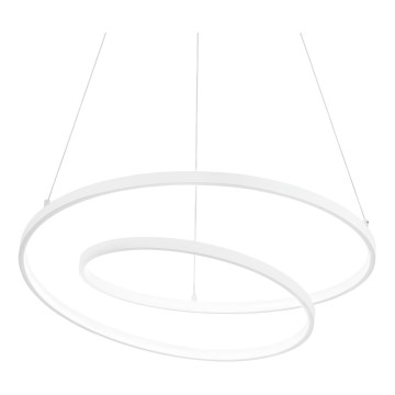 Ideal Lux - Диммируемая LED-люстра на тросе OZ LED/48W/230V диаметр 60 см CRI 90 белая
