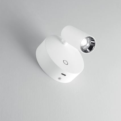 Ideal Lux - LED димований сенсорний настінний точковий світильник ELF LED/3W/230V CRI 95 білий