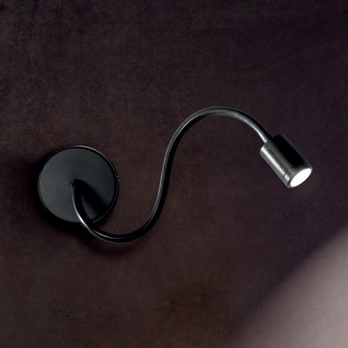 Ideal Lux - Гнучка світлодіодна лампа FOCUS LED/4W/230V CRI 90 чорна