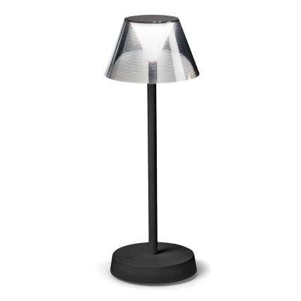 Ideal Lux - Світлодіодна димована сенсорна лампа LOLITA LED/2,8W/5V 2200 mAh IP54 чорна