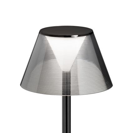 Ideal Lux - Світлодіодна димована сенсорна лампа LOLITA LED/2,8W/5V 2200 mAh IP54 чорна