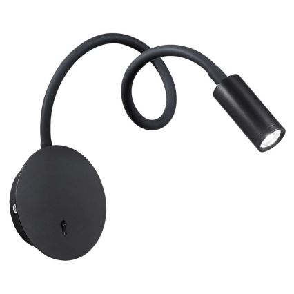 Ideal Lux - LED Гнучка лампа FOCUS LED/3,5W/230V CRI 90 чорний