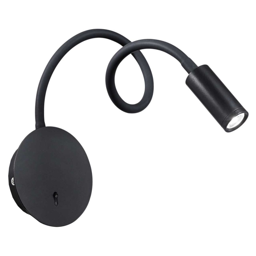 Ideal Lux - LED Гнучка лампа FOCUS LED/3,5W/230V CRI 90 чорний