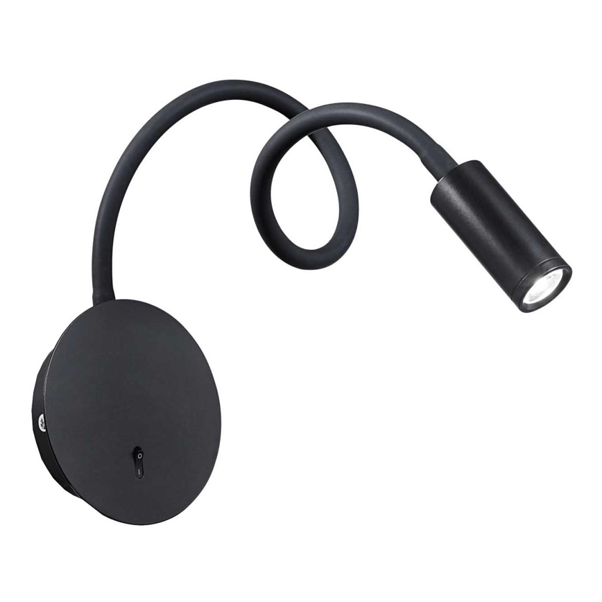 Ideal Lux - LED Гнучка лампа FOCUS LED/3,5W/230V CRI 90 чорний
