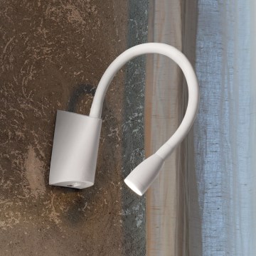 Ideal Lux - LED Гнучка лампа GOOSE LED/3W/230V CRI 90 білий