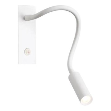 Ideal Lux - LED Гнучка лампа IO LED/3W/230V CRI 90 білий