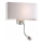 Ideal Lux - LED Гнучка настінна лампа HOTEL 1xE27/60W + LED/1,5W/230V