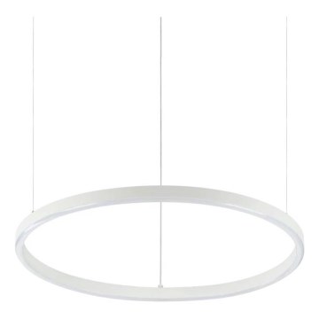 Ideal Lux - LED-люстра на тросе ORACLE SLIM LED/29W/230V 2700K CRI 90 Ø 50 cm белая