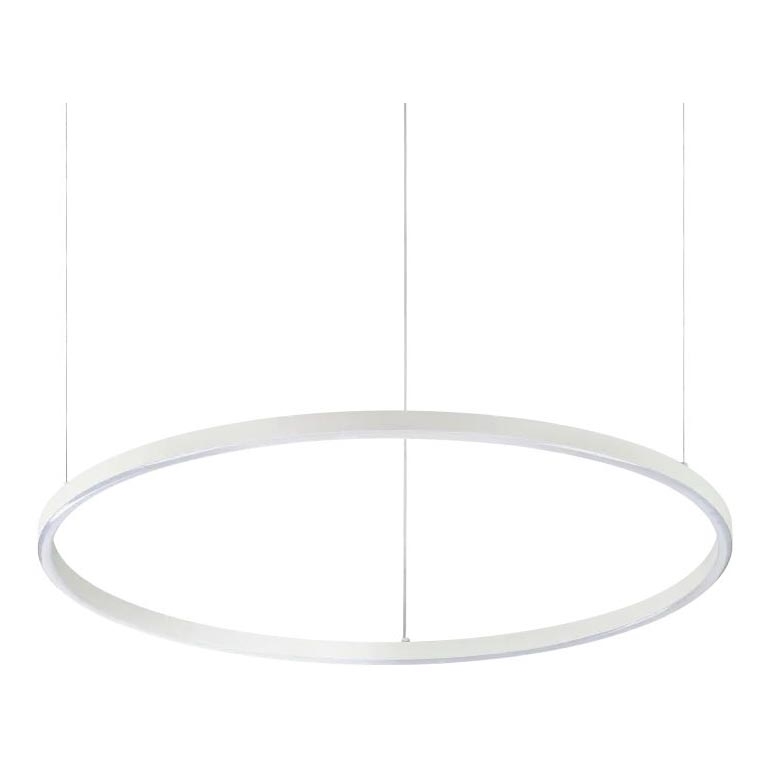 Ideal Lux - LED-люстра на тросе ORACLE SLIM LED/37W/230V 2700K CRI 90 Ø 70 cm белая