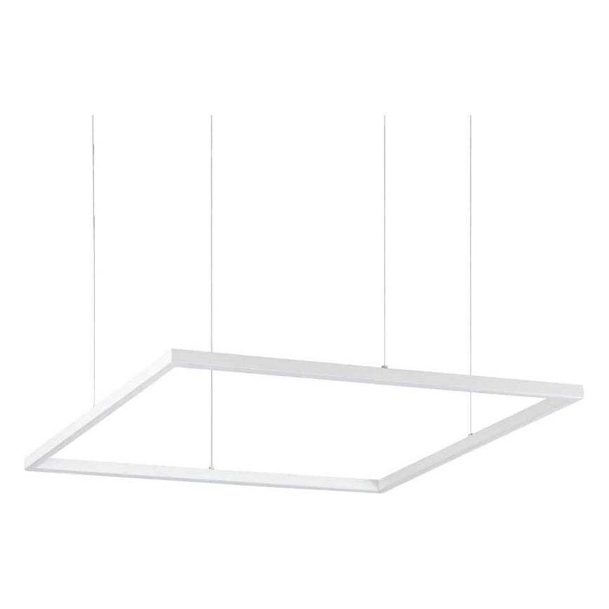 Ideal Lux - LED люстра на тросе ORACLE SLIM LED/44W/230V 3000K CRI 90 70x70 cm белая