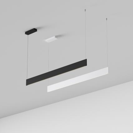 Ideal Lux - LED люстра на тросе STEEL LED/24W/230V 3000K CRI 90 120 см белая