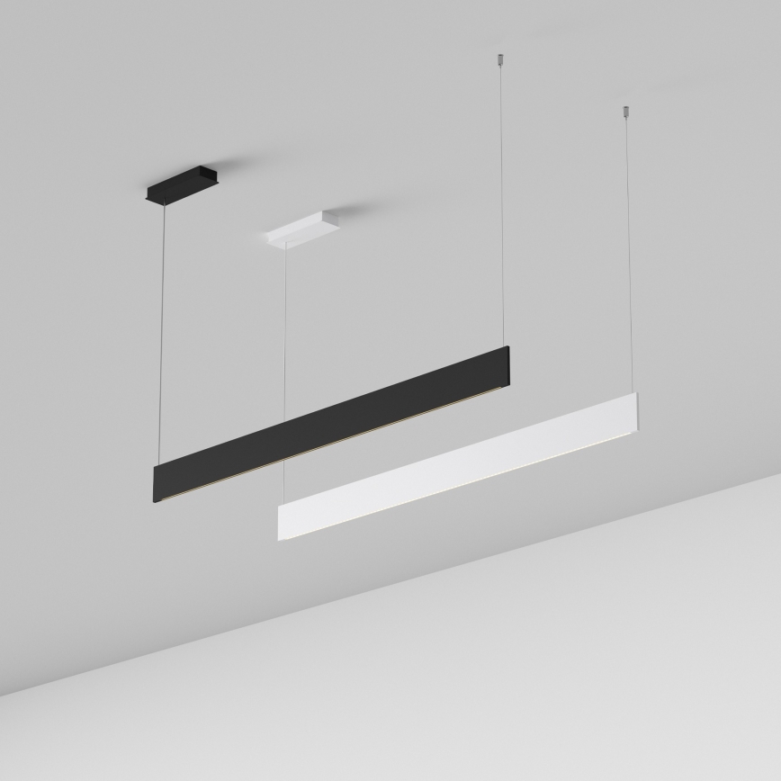 Ideal Lux - LED люстра на тросе STEEL LED/24W/230V 3000K CRI 90 120 см белая