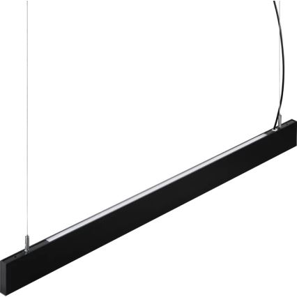 Ideal Lux - LED-люстра на тросе STEEL LED/29W/230V 3000K CRI 90 120 см чёрная