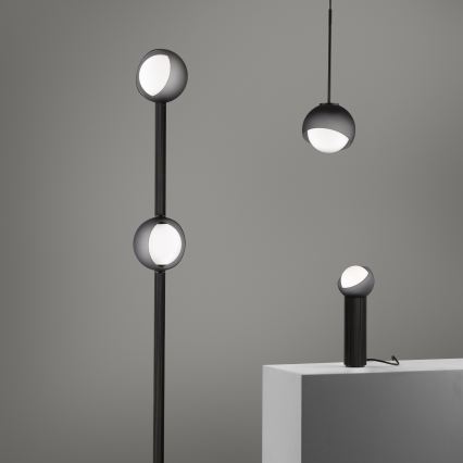 Ideal Lux - LED-люстра на тросі BLOOM 1xG9/3W/230V Ø 11,5 см, чорна